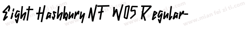 Eight Hashbury NF W05 Regular字体转换